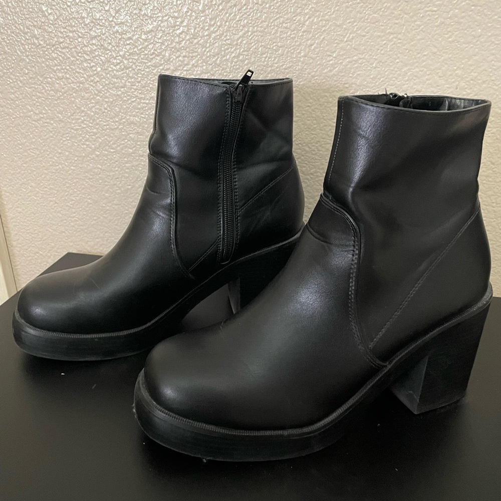 Black Ankle Boots